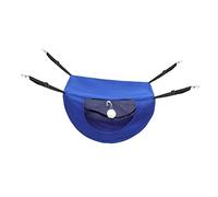 HOUDERCO Cat Hammock Rabbit Feeder Cats Bunting Mini Griddle Cat Enclosure Coop Wire Bouquet Touch Night Light Animals Outdoor Foldable Decoration Blazer Cardigans Thick Sandwich Mesh Blue