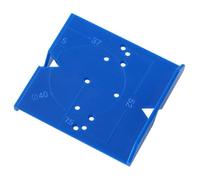 HOUDERCO Concealed Door Hinge Jig for Cupboard Door with Drilling Depth Control and Abs Material, Suitable for 35mm and 40mm Hinges, for Woodworking and Accurate Cabinet Hole Drilling