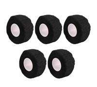 HOUDERCO Cotton Self-Adherent Sports Tape 5Pcs for Athletic Injury and Compression Wrap Use