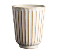 HOUDERCO Creative Ceramic Teacup 150ml with Rounded Mouth, Simplistic Design and Compact Size, for Tea Drinking at Restaurant Or Bar, Easy to Store for Kung Fu Teaware