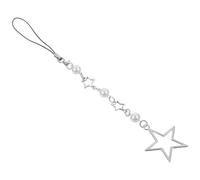 HOUDERCO Cute Phone Strap with Star-shaped Alloy Charm Easy to Use Cell Phone Lanyard Wrist Strap Featuring Decorative Effect and USB Flash Drives as A Present Option