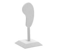 HOUDERCO Earring Display Stand Functional Earrings Hanging Rack with Stable Design and Lint Material Ear Studs Organizer Unique Ear Shape Jewelry Rack for Home and Supermarkets