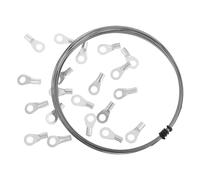 HOUDERCO Electric Heating Wire Sealer Replacement Element Grip for Heat Sealer Machine, Nickel-chromium Material with Precise Sealing and Airtight Packaging, Silver 5 Meters Long for Food