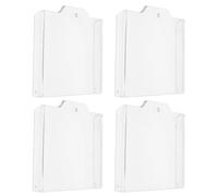 HOUDERCO Emergency Push Button Fire Safety Protector 4Pcs High-Strength Glass Break Shield Professional Design for Enhanced Fire Alarm Stability