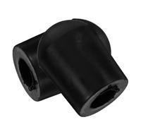 HOUDERCO Endpin Tips Sounddampening Rubber 2pcs Black Portable End Pin Protectors Non- Instrument Tip Covers for Cello and Double Bass for Practice and Outdoor Shows