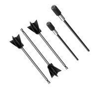 HOUDERCO Epoxy Mixer Drill Attachment Paint Stirrer Paddles Plastic Resin Paint Mixer for Drill Lightweight Compact Mixing Tool for Resin and Liquid Stirrings