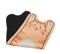 HOUDERCO Ergonomic Office Mouse Pad with Anti-Skid Rubber Base and Accurate Mouse Tracking Creative Cartoon Animal Design for Home and Office Use