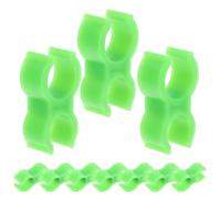 HOUDERCO Fire Extinguisher Wall Mount Brackets with Versatile Design 10pcs and Easy to Use Clips for Secure Fixing of Fire Extinguisher Pipes in Home and Office