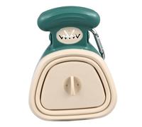 HOUDERCO Foldable Outdoor Pet Poop Scooper Convenient Cleaning Tool for Quick Waste Pickup for Dog Owners The Go Lightweight and Portable Design in Fresh Green Color s