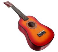 HOUDERCO Folk Acoustic Guitar for Beginners Creative Musical Instrument Plaything Easy to Learn Small Guitar for Childrens Music Practice and Gift