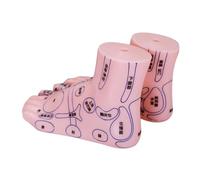 HOUDERCO Foot Reflexology Model Set 1 Pair Acupuncture Massage Display for TCM Education Human Foot Model for Learning and Practice
