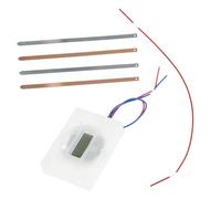 HOUDERCO Fruit Battery Experiment Kit Science Toys for Students Zinc-Copper Electrodes Fun Physics Learning Activity for School Projects Educational Science Kit
