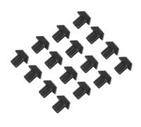 HOUDERCO Gas Range Burner Grate Feet 48pcs High-Temperature Resistant Rubber Replacement for Kitchen Stove Accessories Compatible with AP2622260