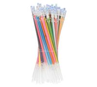HOUDERCO Gel Pen Refills 84Pcs Glittery Fluorescent Ink Smooth Multi-Function Colored Refills for Office and Home Stationery Replacement