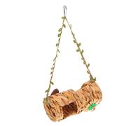 HOUDERCO Hamster Hammock Tunnel Toy Versatile Hanging Hideout for Small Pets for Hamsters Guinea Pigs and Birds for Sleeping Hiding and Exploring