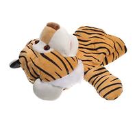 HOUDERCO Hand Puppet Tiger Interactive Animal Puppet for Cute Hollow Design for Storytelling Theater for Birthdays Showers Holidays