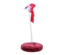 HOUDERCO Indoor Cat Toy Cat Tumbler Crinkly Mice Plush Spring Material for Kitten Play Engaging Teaser Fun Stimulation