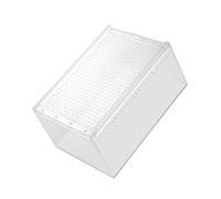 HOUDERCO Leakproof Reptile Cage Multi-Function Keeper Box for Snakes Frogs Spiders and Crabs 1-Piece No Assembly Required