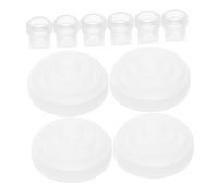 HOUDERCO Leakproof Silicone Duckbill Valve and Diaphragm for Breast Pumps Washable Parts Compatible with Momcozy Easy to Clean Efficient Sealing Prevents Milk Leakage Enhances Pumping