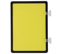 HOUDERCO Magnetic Classification Labels for Warehouse Shelves with Multi-Purpose Price Tag Holders and Quick Attachment Features