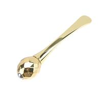 HOUDERCO Manual Eye Massage Stick Compact Beauty Spoon for Facial Cream Application Unique Dual-ended Design for Eye Cream Zinc Alloy for Improved Micro Circulation