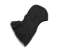HOUDERCO Medieval Headwear Costume for Roman Warrior Hood for Halloween Festivals Comfortable Versatile Design for Celebrations and Cosplay Events