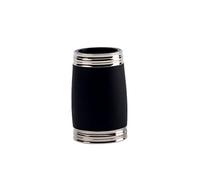 HOUDERCO Metal Clarinet Replacement Part 50mm Two Section Tube Tuning Adjustable Treble Pitch Cc02 Model for Clarinet Woodwind Instrument