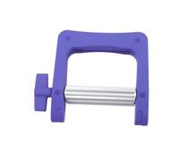 HOUDERCO Metal Toothpaste Squeezer Portable Size Cream Tube Extruder Blue Manual Rolling Toothpaste Tube Squeezer for Bathroom Use