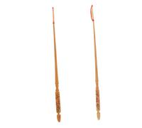 HOUDERCO Musical Instrument Accessories 2pcs for Practice and Performance Bamboo Dulcimer Hammers Finely Polished and Easy to Handle for Yangqin