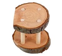 HOUDERCO Natural Chew for Hamsters Rabbits Guinea Pigs Grinding Plaything for Small Animals for Boredom Breaker Healthy Fun