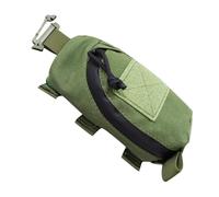 HOUDERCO Outdoor Tactical Medical Bag Small Green Shoulder Pouch Waterproof Tool Storage Pack for Hiking Travel Emergency Nursing