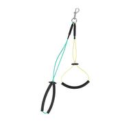 HOUDERCO Pet Grooming Arm No Sit Haunch Holder Adjustable Steel Leash for Dogs Small Size Grooming Loop for Pet Table Suitable for Professional