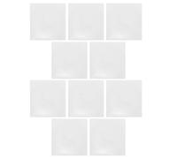 HOUDERCO Portable 10Pcs Adhesive Protective Film for Table Tennis Paddle Round Sheets Covering Racket Surface in Ping Pong Training