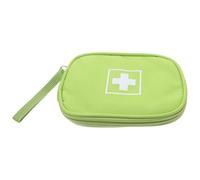 HOUDERCO Portable Medical Storage Bag with Handle Compact Small Medicine Organizer for Travel and Outdoor Use Lightweight Health Pouch for Emergency Care and Household Sundries