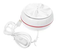 HOUDERCO Portable Mini Washing Machine USB Powered High-frequency Vibration Cavitation Laundry Cleaner for Travel Dormitory and Small Space Use with Automatic Shutoff