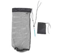 HOUDERCO Portable Practical Fishing Net with Ground Nail Nylon Metal Fish Catching Basket for Freshwater and Saltwater Use Easy Pull-out Design for Crayfish and Lobster Catching