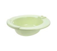 HOUDERCO Portable Sitz Bath for Toilet Elderly and Postpartum Care Nordic Green Basin for Relief Anti-Overflow Design Suitable for Pregnancy and Disability