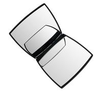 HOUDERCO Portable Two-sided Travel Pocket Mirror for Women, Compact Abs Handheld Makeup Mirror, Chic and Elegant Design for Carrying inside Your Bag