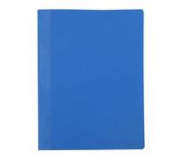 HOUDERCO Presentation Book Blue Portfolio Folder with Plastic Sleeves 20-Pocket Document Holder for Music Sheets and Menus