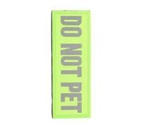 HOUDERCO Reflective Service Dog Patch Do Not Pet for Puppy Training Harness Vest with Hook and Loop Fastener, Suitable for Assistance Dogs