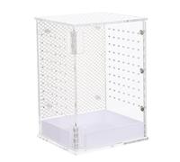 HOUDERCO Reptile Breeding Box Praying Mantis Habitat Boys and Girls Critter Keeper Spider Terrarium Acrylic Mantis Enclosure Reptile Carrier