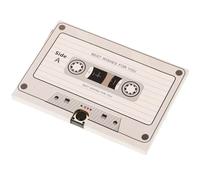 HOUDERCO Retro Cassette Tape Greeting Card with Audio Recorder, Record 30 Seconds Personal Voice Message on Paperboard, for Special Days like Birthdays and Thank You Cards