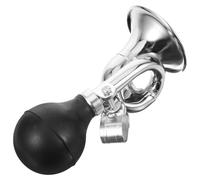 HOUDERCO Retro Clown Bike Horn 7-Inch Metal Snail Handlebar Horn Accessory for Adults and Teenagers Cycling