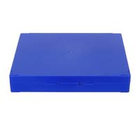 HOUDERCO Reusable 100-place Microscope Slide Box Made of Sturdy Plastic with Secure Closure and Numbered Multi-slot Design for Easy Identification, for Lab Spaces and Microscope Slide