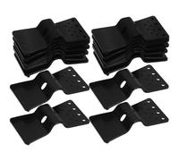 HOUDERCO Reusable Garden Shade Cloth Clips 20Pcs, Non-Slip Round Mesh Buckles with ABS Plastic for Outdoor Sunshade and Greenhouse Net Fixing