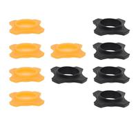 HOUDERCO Rubber Microphone Anti- Anti- Function 10 Pcs Four-corner Protective Holder for Stage Performance and Party Use