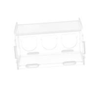 HOUDERCO Rutin Chicken Feeder Food Box Acrylic Feeding Bowl for Small Pet Cage for Pet Breeding and Landscaping Supplies for Daily Feeding