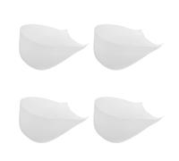 HOUDERCO Silicone Heel Lift Insoles Preventing Slip and Movement for Shoes 2 Pairs Invisible 1.4 Inch Height Increase with Thickened Heel Structure for Work and Dates
