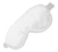 HOUDERCO Silk Comfortable and Flexible Eye Mask Sleeping for Men and Women Breathable Soft Sleeping Eyeshade White Eyepatch for Travel and Train, Night Use