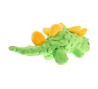 HOUDERCO Squeaky Dinosaur Dog Toy Plush Molar Chew Toy for Puppy Teething Interactive Cartoon Design for Independent Play and Keeping Dogs Happy